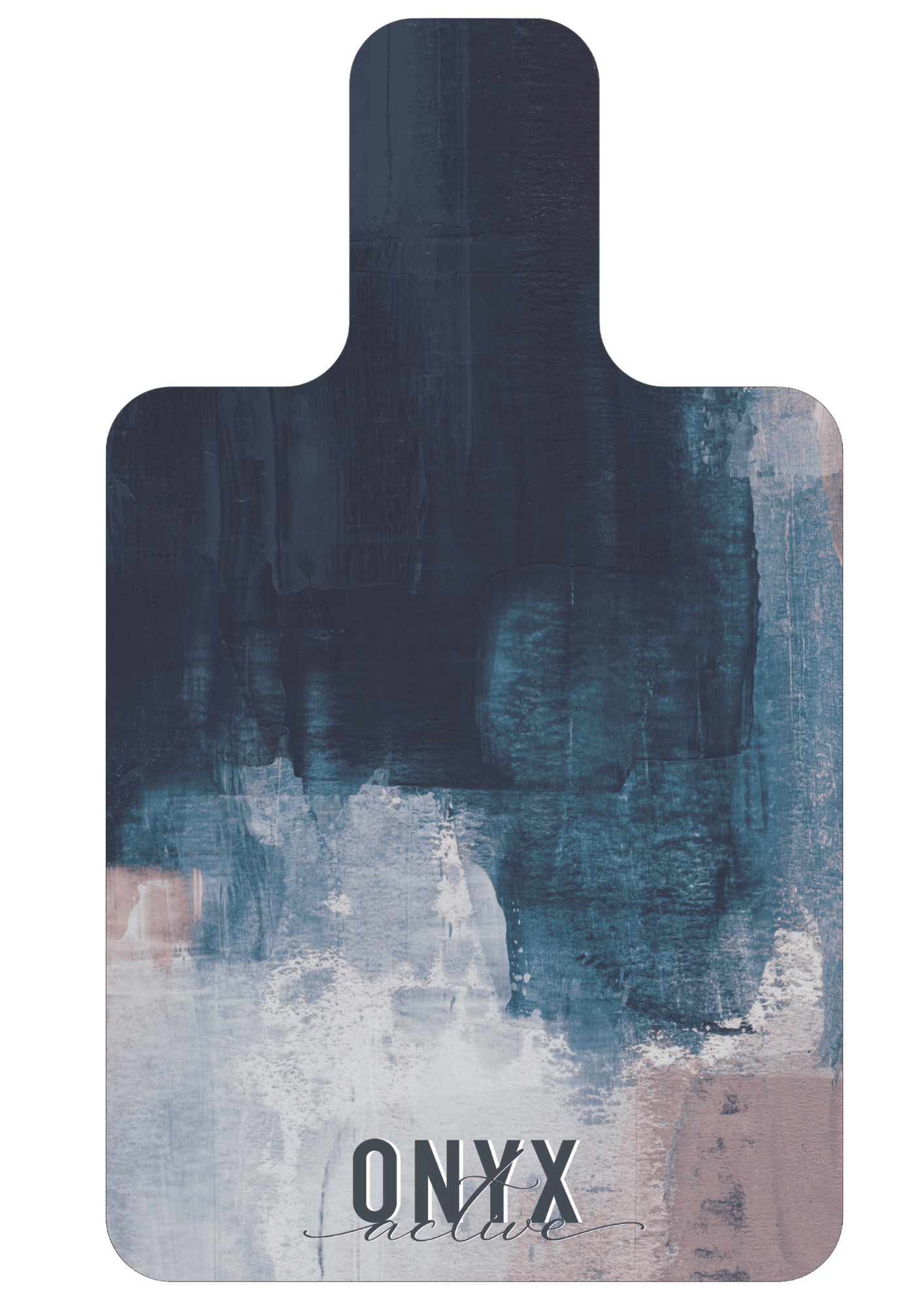 Reformer Mat - Navy and Blush - Onyx Active Australia
